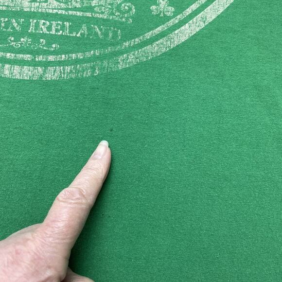 Official Guinness Beer Tee T-Shirt Mens 2XL Green Short Sleeve Stout Oktoberfest - Picture 7 of 9